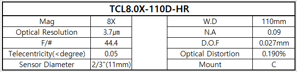 TCL8.0X-110D-HR 상세스펙 1