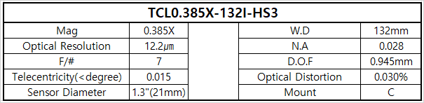 TCL0.385X-132I-HS3 상세스펙 1