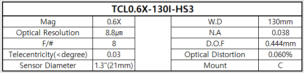 TCL0.6X-130I-HS3 상세스펙 1